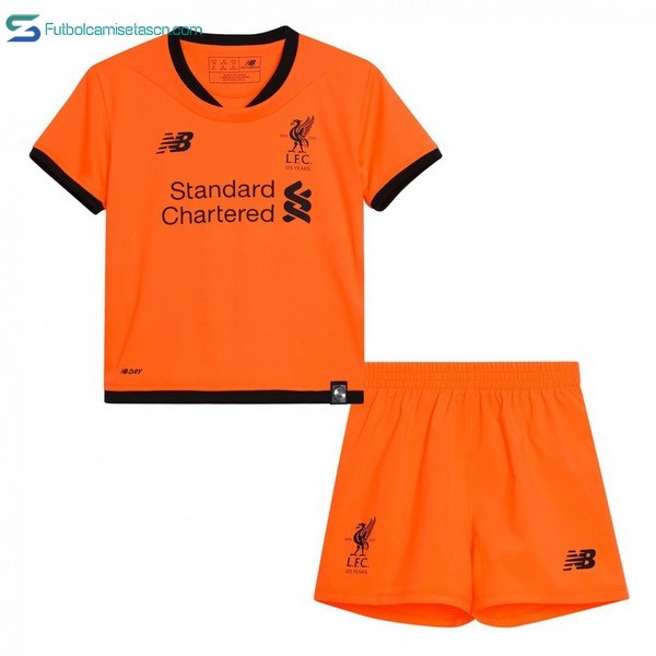 Camiseta Liverpool Niños 3ª 2017/18